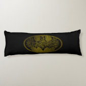 Batman Symbol | Skulls in Bat Logo Lichaamskussen (Achterkant)