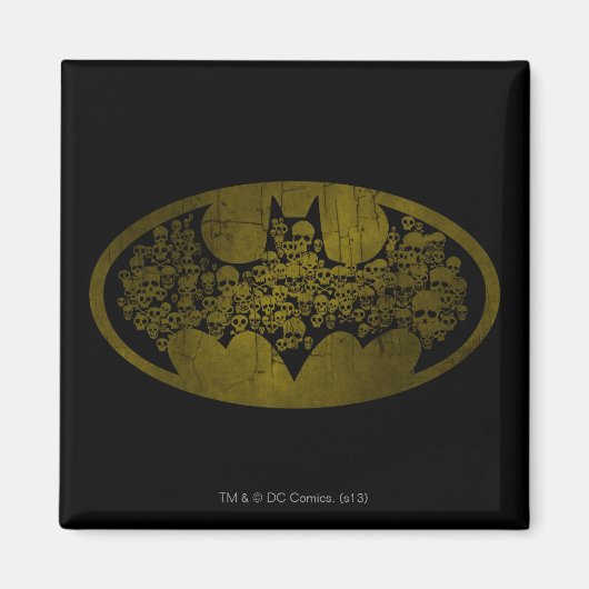 Batman Symbol | Skulls in Bat Logo Magneet (Voorkant)
