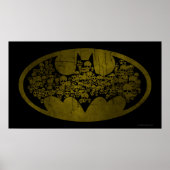 Batman Symbol | Skulls in Bat Logo Poster (Voorkant)