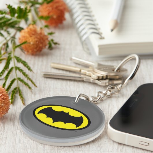 Batman Symbol Sleutelhanger (Voorkant Rechts)