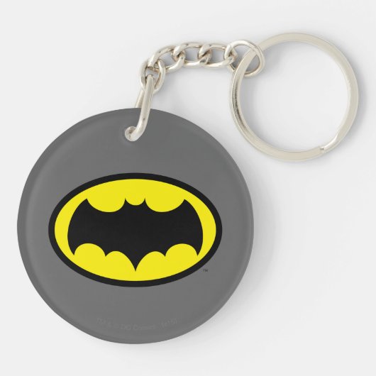 Batman Symbol Sleutelhanger (Achterkant)
