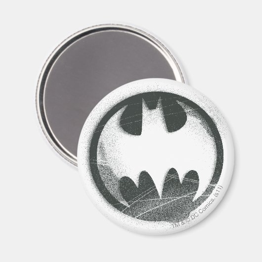 Batman Symbol | Spuitsymbool Logo Magneet (Voorkant / Achterkant)