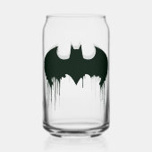 Batman Symbol | Spuitverf-Logo Blikvorm Glas (Voorkant)