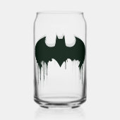 Batman Symbol | Spuitverf-Logo Blikvorm Glas (Achterkant)