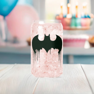 Batman Symbol   Spuitverf-Logo Blikvorm Glas