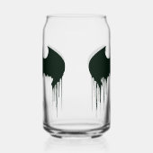 Batman Symbol | Spuitverf-Logo Blikvorm Glas (Rechts)