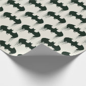 Batman Symbol | Spuitverf-Logo Cadeaupapier (Hoek)