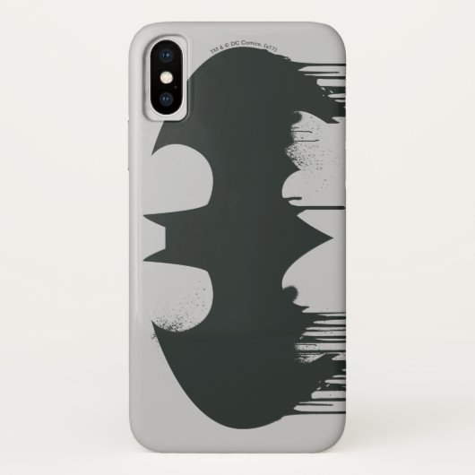 Batman Symbol | Spuitverf-Logo Case-Mate iPhone Case (Achterkant)