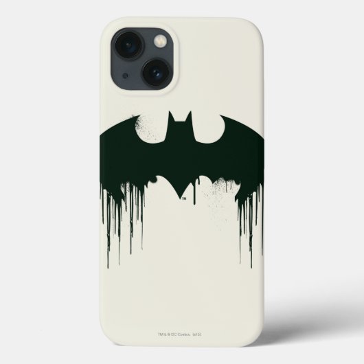 Batman Symbol | Spuitverf-Logo Case-Mate iPhone Case (Achterkant)