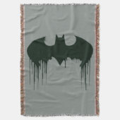 Batman Symbol | Spuitverf-Logo Deken (Voorkant Verticaal)