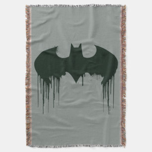 Batman Symbol   Spuitverf-Logo Deken