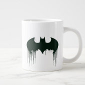 Batman Symbol | Spuitverf-Logo Grote Koffiekop (Rechts)