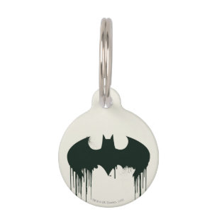Batman Symbol Spuitverf-Logo Huisdierpenning
