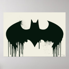 Batman Symbol | Spuitverf-Logo Poster