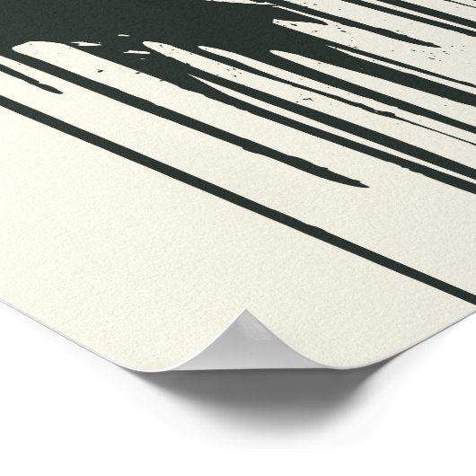 Batman Symbol | Spuitverf-Logo Poster (Hoek)