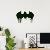 Batman Symbol | Spuitverf-Logo Poster (Thuiskantoor)