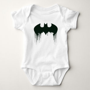 Batman Symbol Spuitverf-Logo Romper