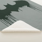 Batman Symbol | Spuitverf-Logo Sherpa Deken (3/4)