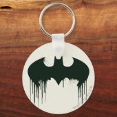 Batman Symbol | Spuitverf-Logo Sleutelhanger (Voorkant)