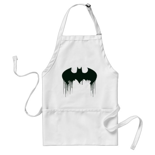 Batman Symbol | Spuitverf-Logo Standaard Schort (Voorkant)