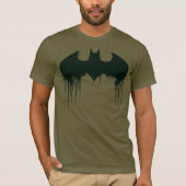 Batman Symbol | Spuitverf-Logo T-shirt (Voorkant)
