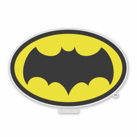 Batman Symbol Sticker (Voorkant)