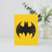 Batman Symbol | Streak-Logo Briefkaart (Staand voorkant)