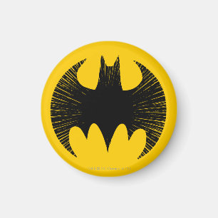 Batman Symbol Streak-Logo Magneet