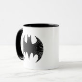 Batman Symbol | Streak-Logo Mok (Voorkant links)