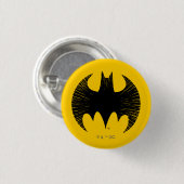 Batman Symbol | Streak-Logo Ronde Button 3,2 Cm (Voorkant /achterkant)