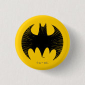 Batman Symbol | Streak-Logo Ronde Button 3,2 Cm (Voorkant)
