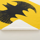 Batman Symbol | Streak-Logo Sherpa Deken (3/4)