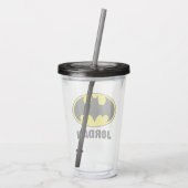 Batman Symbol | Team Batman Acryl Drinkbeker (Achterkant)