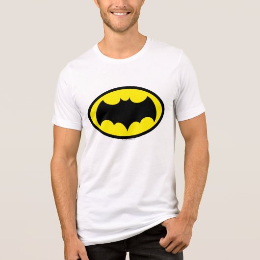 Batman Symbol Tri-Blend Shirt (Voorkant)