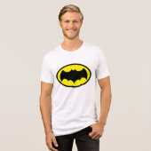 Batman Symbol Tri-Blend Shirt (Voorkant volledig)