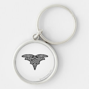 Batman Symbol Urban Black White Logo Sleutelhanger