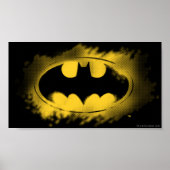 Batman Symbol | Zwarte en gele Logo Poster (Voorkant)