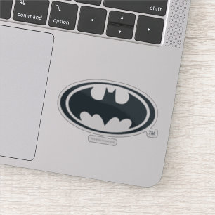 Batman Symbol Zwarte en witte Logo Sticker