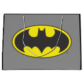 Batman Symbool | Bat Ovaal Logo Groot Cadeauzakje (Voorkant)
