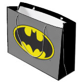 Batman Symbool | Bat Ovaal Logo Groot Cadeauzakje (Achterkant Gekanteld)