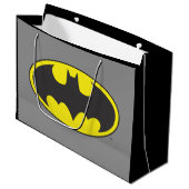 Batman Symbool | Bat Ovaal Logo Groot Cadeauzakje (Voorkant Gekanteld)
