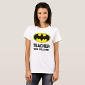 Batman Symbool | Bat Ovaal Logo T-shirt (Voorkant volledig)
