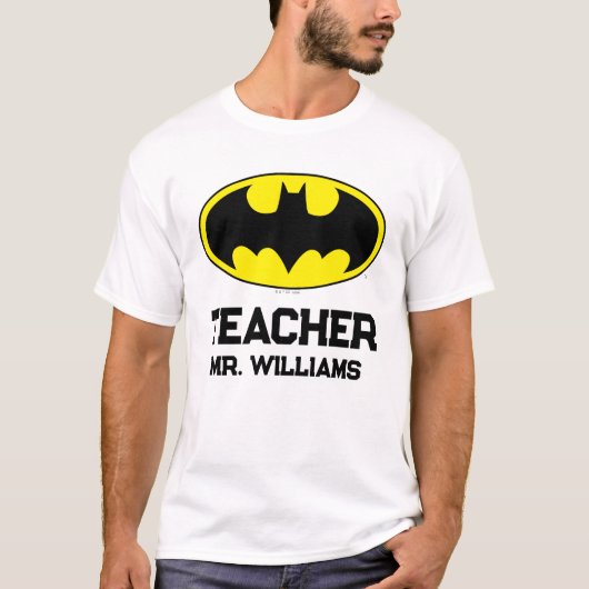Batman Symbool | Bat Ovaal Logo T-shirt (Voorkant)