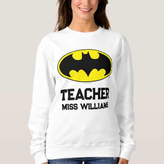 Batman Symbool | Bat Ovaal Logo Trui (Voorkant)