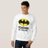 Batman Symbool | Bat Ovaal Logo Trui (Voorkant volledig)