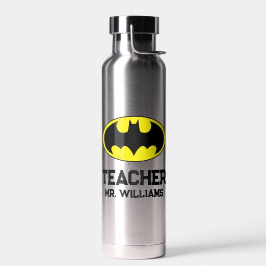 Batman Symbool | Bat Ovaal Logo Waterfles (Links)