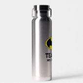 Batman Symbool | Bat Ovaal Logo Waterfles (Voorkant)