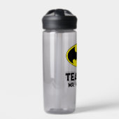 Batman Symbool | Bat Ovaal Logo Waterfles (Voorkant)