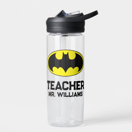 Batman Symbool | Bat Ovaal Logo Waterfles (Links)