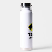 Batman Symbool | Bat Ovaal Logo Waterfles (Voorkant)